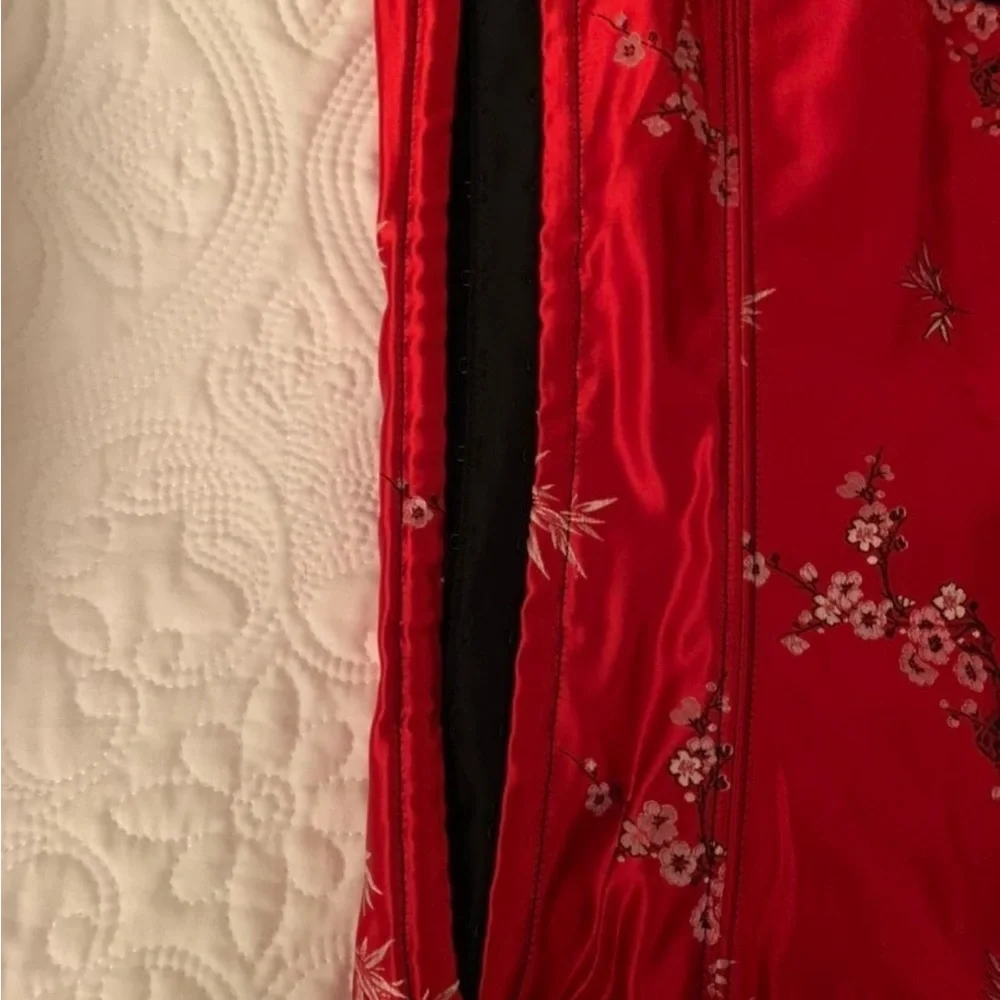 Red Corset NWOT